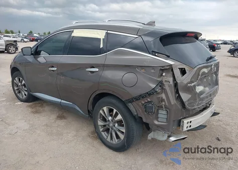 2016 Nissan Murano Sl from USA, damaged, VIN 5N1AZ2MGXGN169478